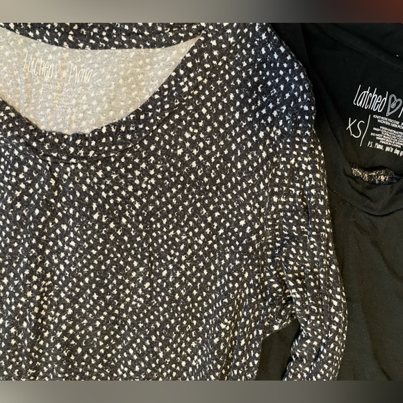 Latched Mama Printed Long sleeve Swing Tee - Picture 2 of 2